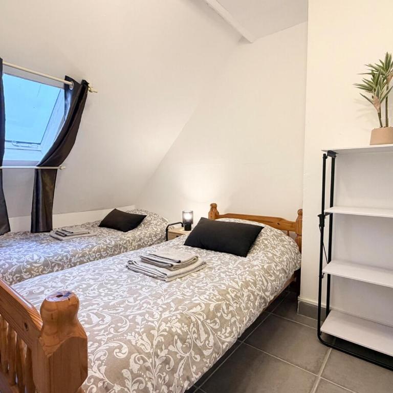 Aux Trois Ferries - Vue Port - Appartement 2 Chambres avec Vue sur le Port - 20