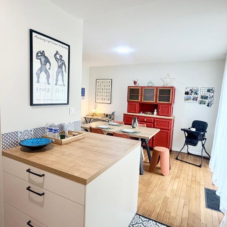 La perle suedoise - Studio avec terrasse et cour privée - Appartement - 9
