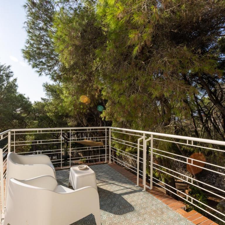 Dimora Villa Serena Porto Selvaggio Gallipoli - Camera Matrimoniale con Balcone - 16