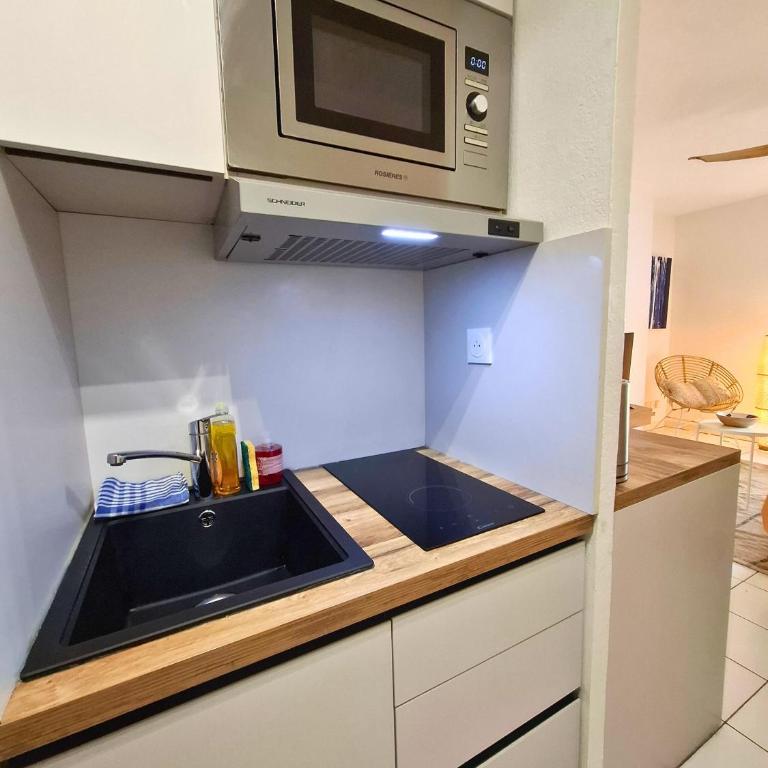 Le Petit Bali - Studio de Standing avec Wi-Fi & TV, proche tramway - Apartment mit 1 Schlafzimmer - 6