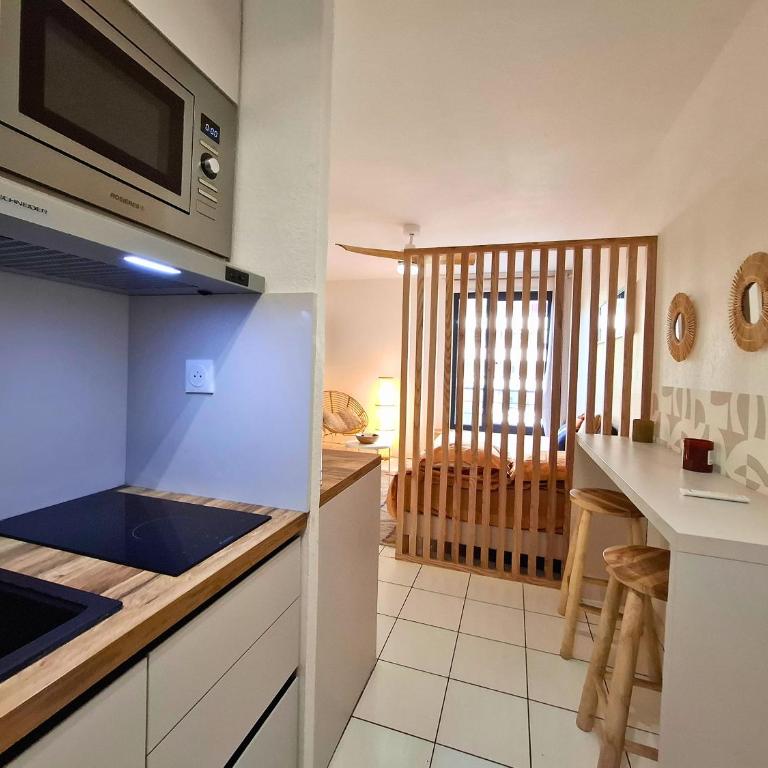 Le Petit Bali - Studio de Standing avec Wi-Fi & TV, proche tramway - Apartment mit 1 Schlafzimmer - 16