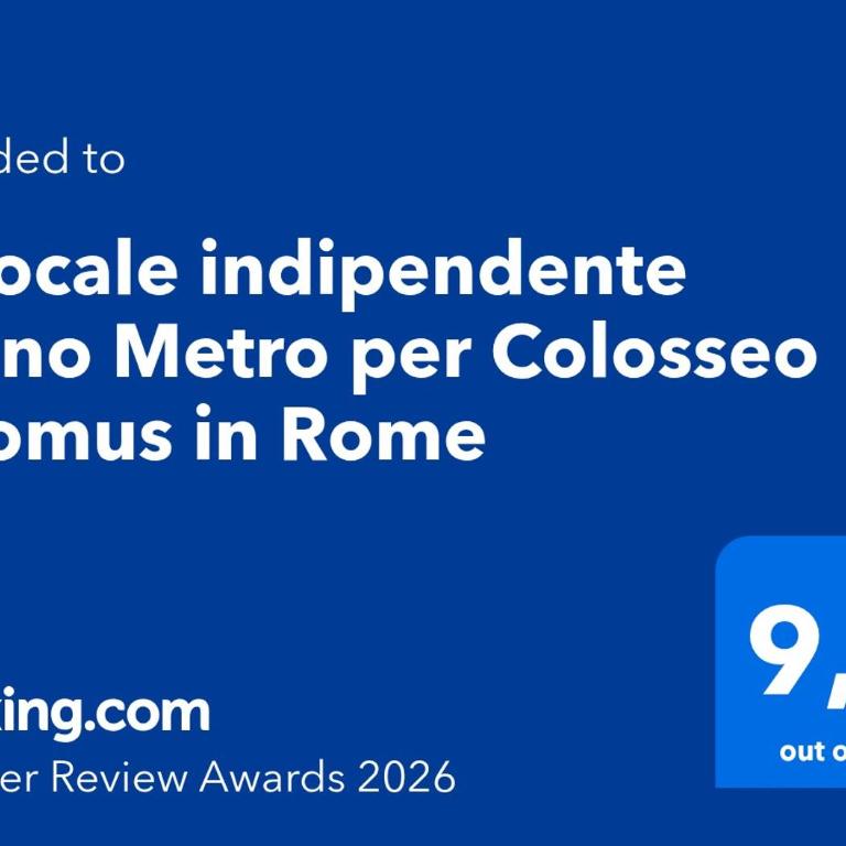Trilocale indipendente vicino Metro per Colosseo - Domus in Rome - Apartment mit 2 Schlafzimmern - 35