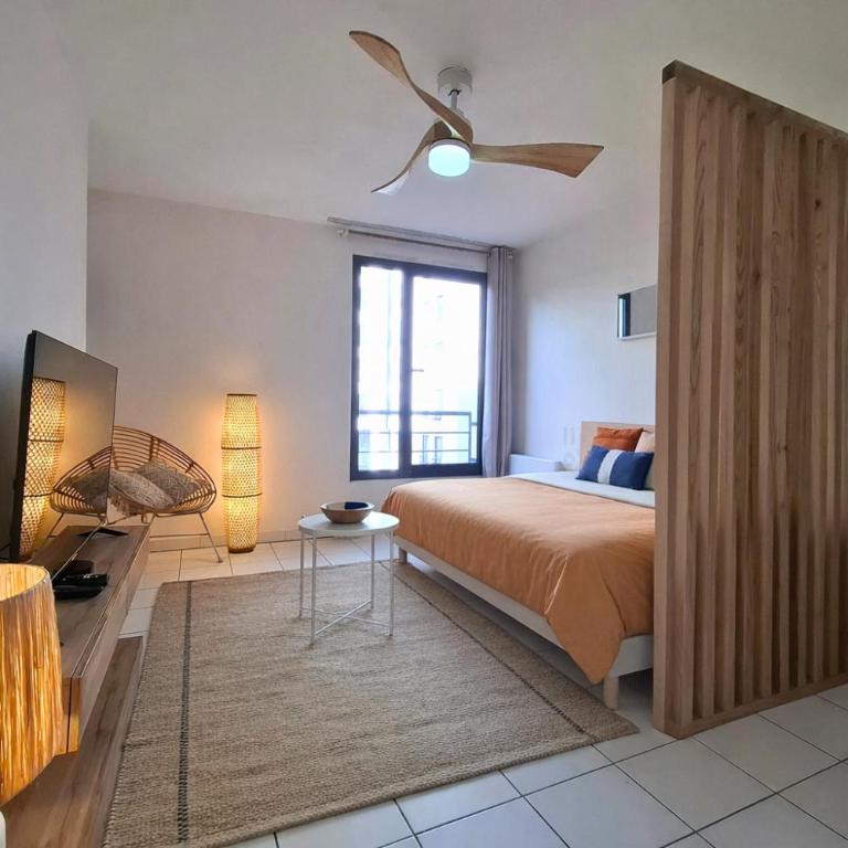 Le Petit Bali - Studio de Standing avec Wi-Fi & TV, proche tramway - Apartment mit 1 Schlafzimmer - 17