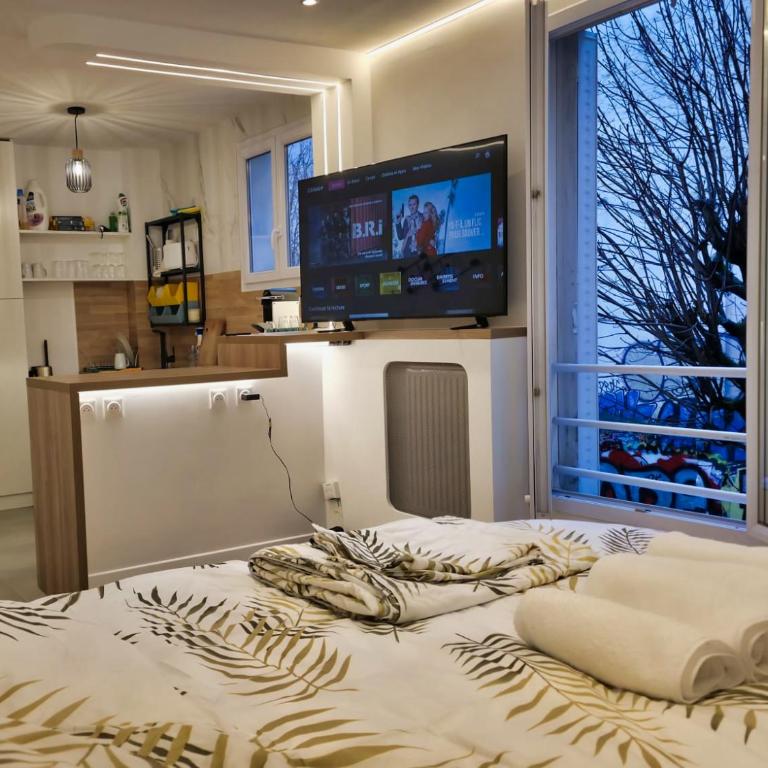 Studio lumineux et calme, Place d'Italie, Paris - Appartement 1 Chambre - 1