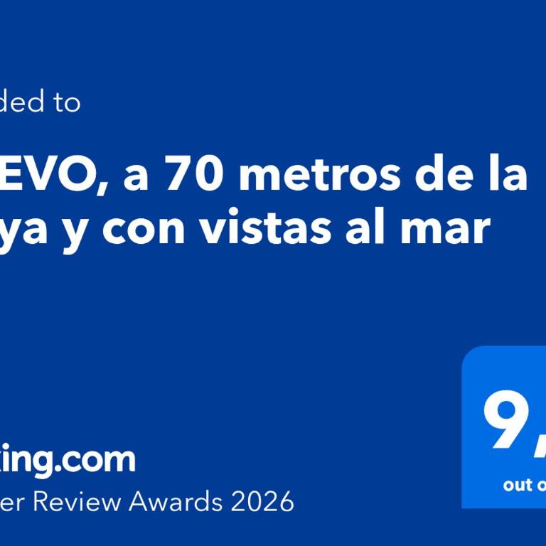NUEVO, a 70 metros de la playa y con vistas al mar - Two-Bedroom Apartment - 45