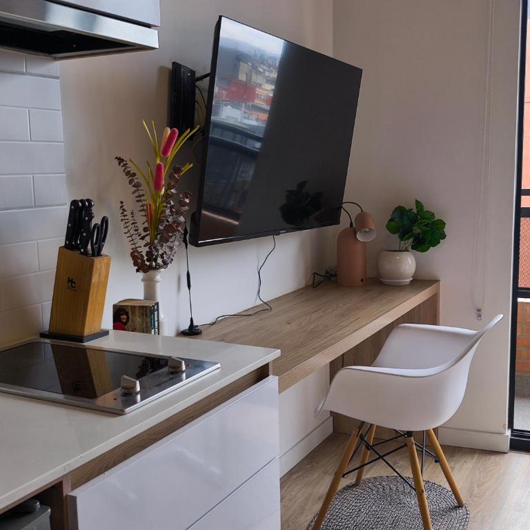Hermoso Apartamento Tipo Loft Bogotá - Apartamento de 1 dormitorio - 5