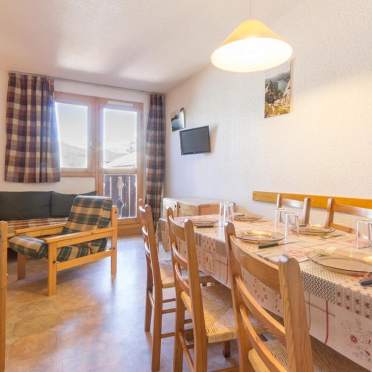 Appartement 2 pièces rénové avec balcon et casier à ski au cœur de Montchavin - Apartment mit 1 Schlafzimmer - 12
