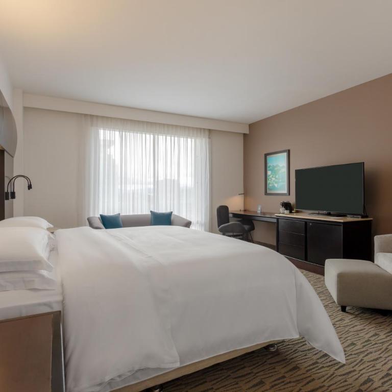 Sheraton Bogotá Hotel - Habitación adaptada para personas de movilidad reducida con cama extragrande y ducha a ras de suelo - 1