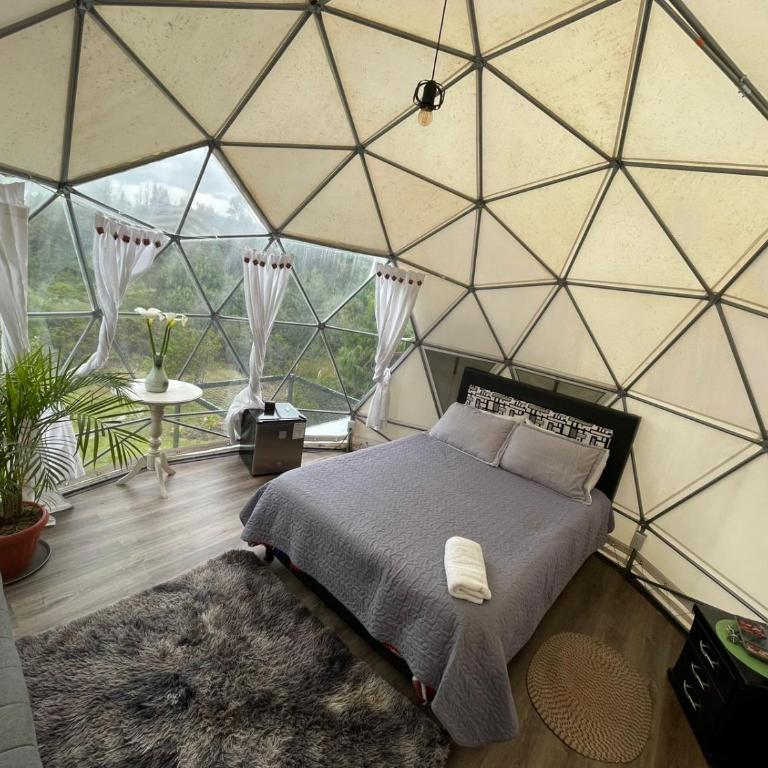 El Alpino Cabaña Glamping & Camping - Habitación Doble con balcón - 24