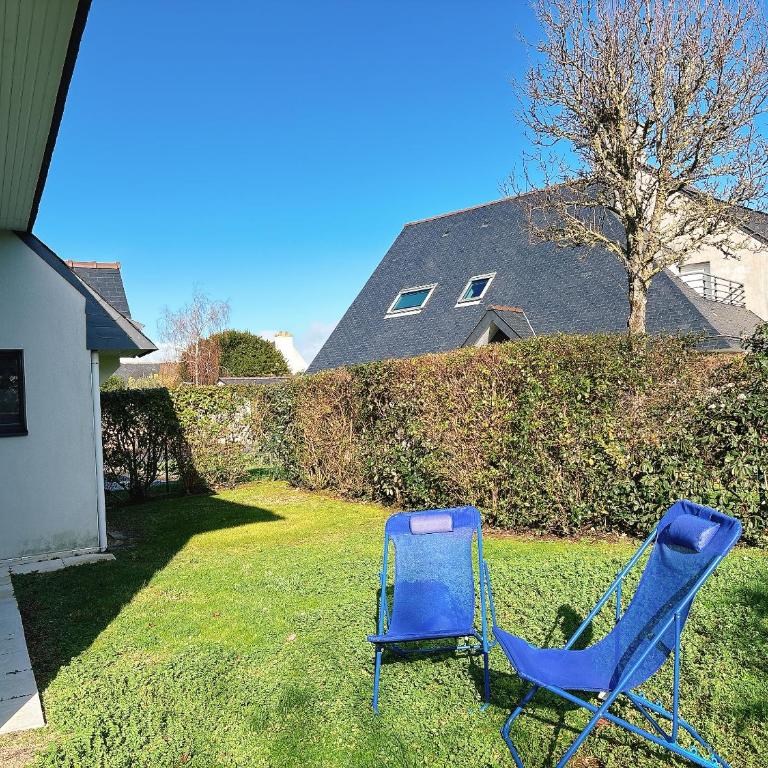 BAG GWENN - 2 à 4 vacanciers - 2 chambres - Jardin clos - Petit chien bienvenu - 2 vélos -- Plages et Commerces à pied - Appartement 2 Chambres - 6