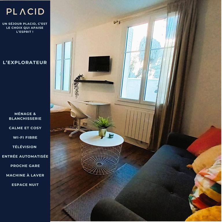 L'Explorateur - Gare - Cozy - Wifi - TV - Monolocale - 1