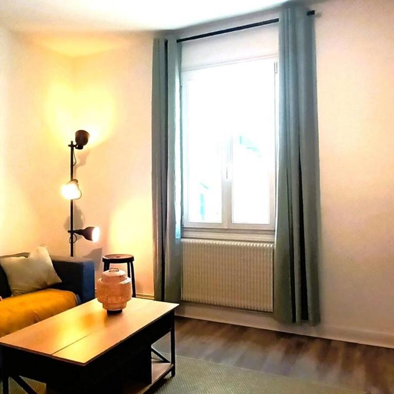 L'Oasis-T2 spacieux-Wifi-TV-Proche Gare - Appartamento con 1 Camera da Letto e Vista Città - 21