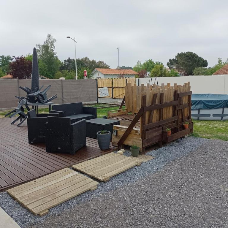 Charmante maison avec piscine entre lac et plage - Casa Vacanze con 3 Camere da Letto - 14