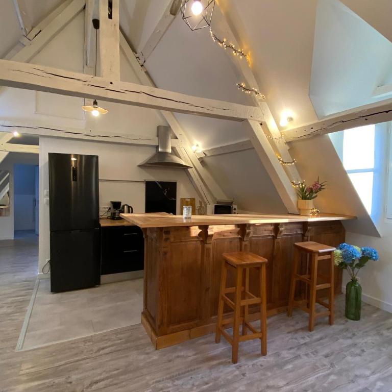 Sous les toits des Jacobins, 3 chambres, WiFi - Apartamento de 3 dormitorios - 6