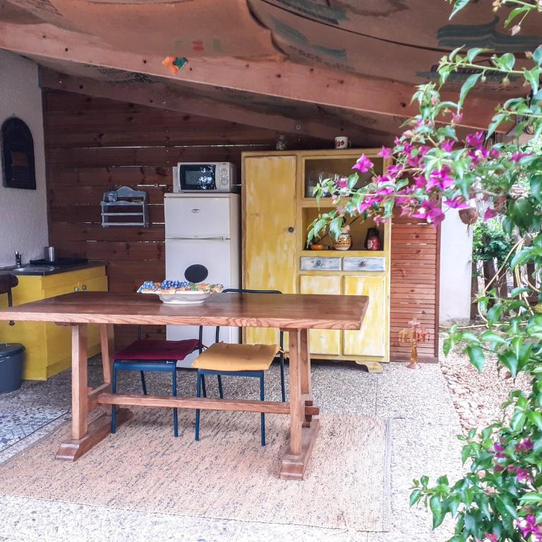 Vintage Provence - Studio avec Vue sur Jardin - 5