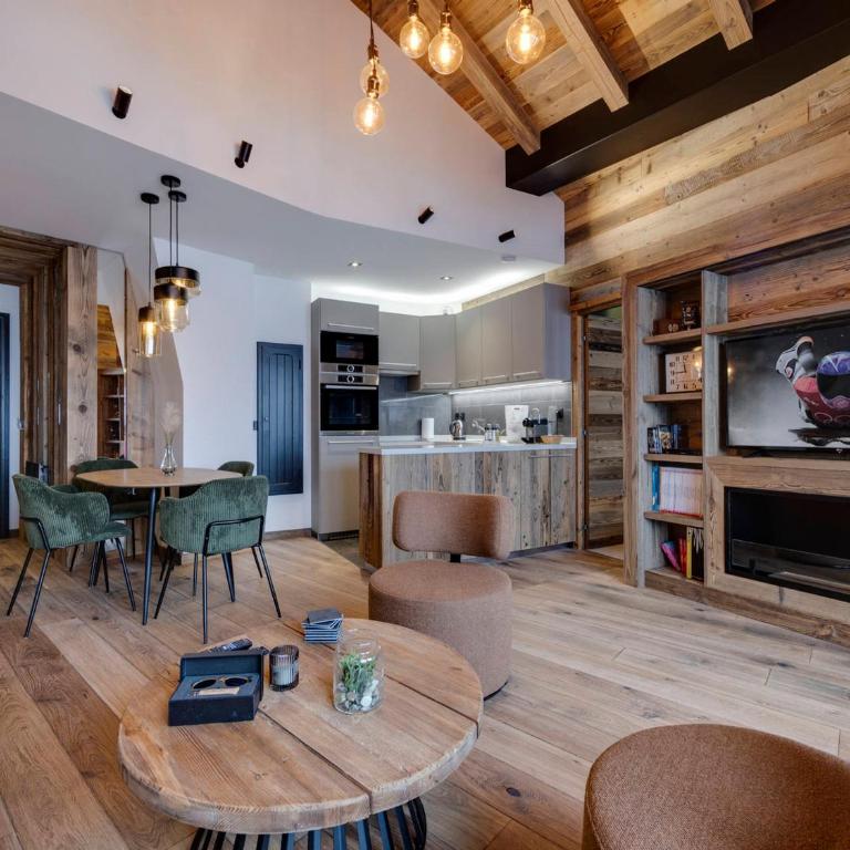 Appartement ski aux pieds avec Wifi à Arc 1950 - Appartement 2 Chambres - 4