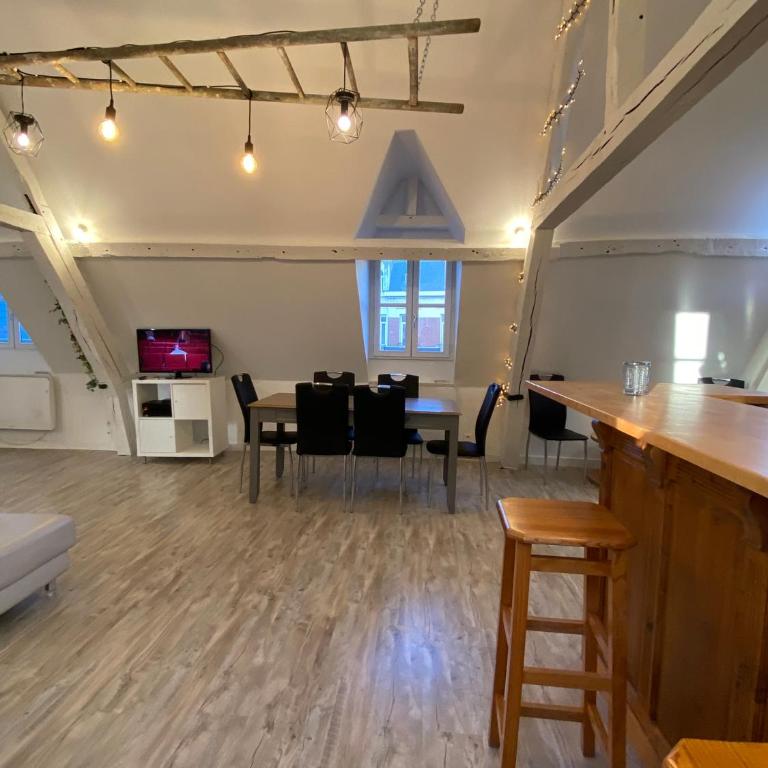 Sous les toits des Jacobins, 3 chambres, WiFi - Apartamento de 3 dormitorios - 4
