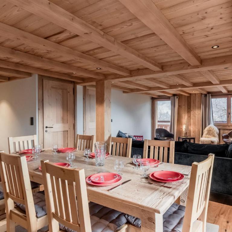 Chalet rénové pour 10 pers., St-Gervais, balcon, parking - FR-1-663-54 - Appartamento - 1