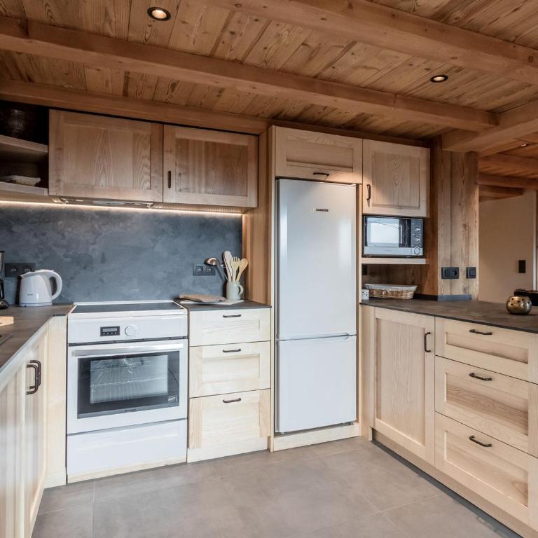 Chalet rénové pour 10 pers., St-Gervais, balcon, parking - FR-1-663-54 - Appartamento - 2