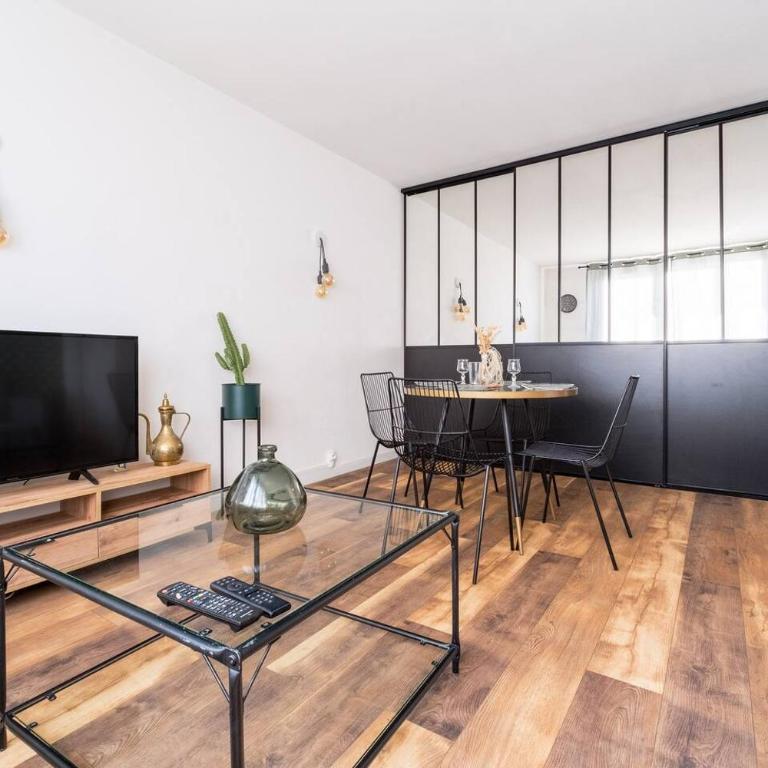 T2 Cosy Chic Centre Toulouse avec parking - Appartamento - 2