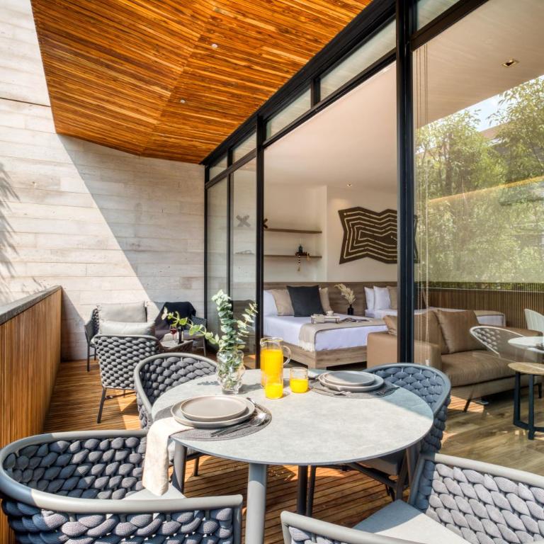 Studio Fenomenal con Balcon Priv and Rooftop whit Jacuzzi - Studio with Balcony - 12