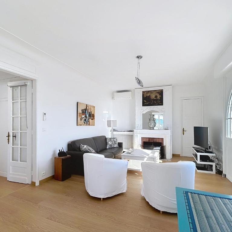 Palais Alexandre III Magnificent 4 sea view 100m from the Croisette - Appartement 1 Chambre - Vue sur Mer - 12