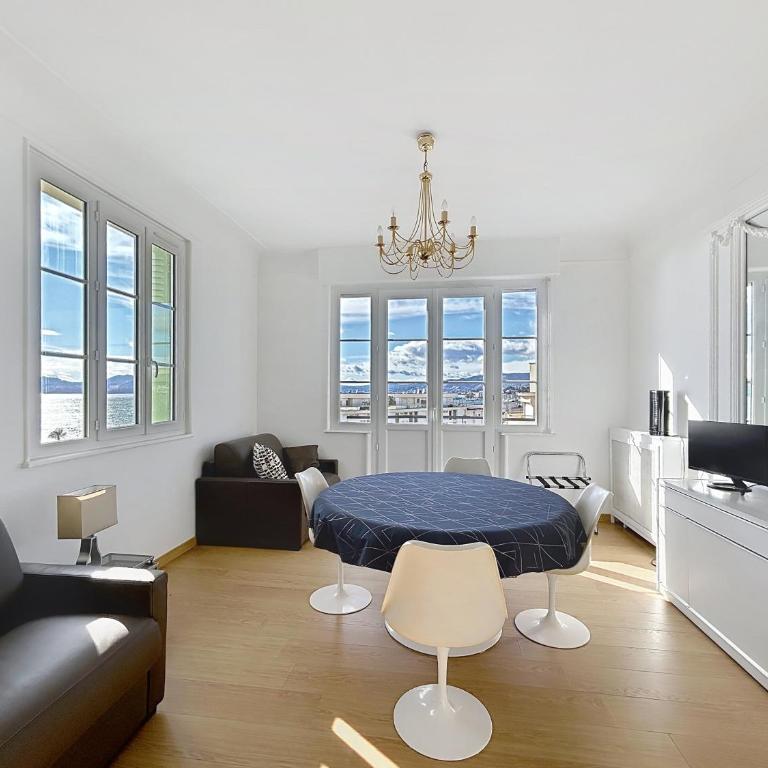 Palais Alexandre III Magnificent 4 sea view 100m from the Croisette - Appartement 1 Chambre - Vue sur Mer - 17