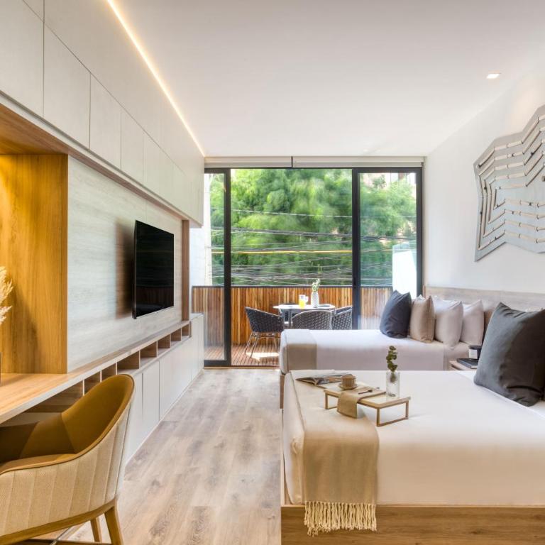 Studio Fenomenal con Balcon Priv and Rooftop whit Jacuzzi - Deluxe Double Studio - 4