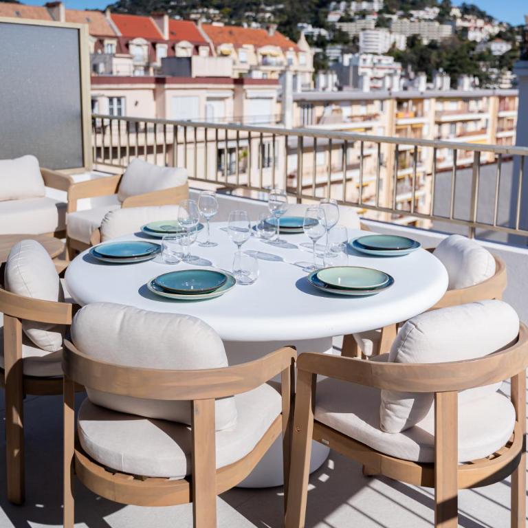 Terrasse Vue Mer - 2BR - Parking - Croisette 50m - Apartment mit 2 Schlafzimmern - 23
