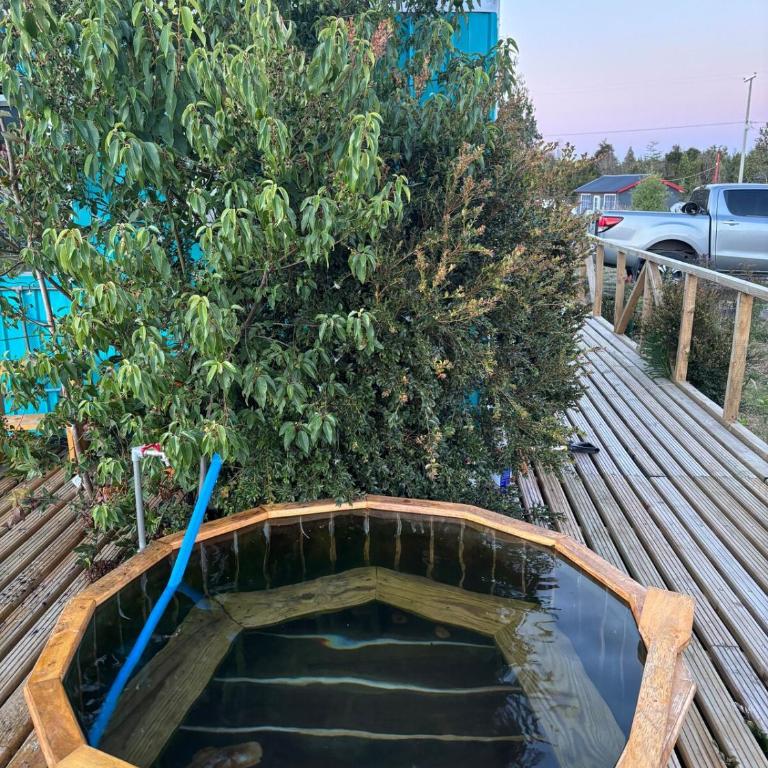 Cabaña con Tinaja de Agua Fría en Parcela - Room #1583768401 - 17