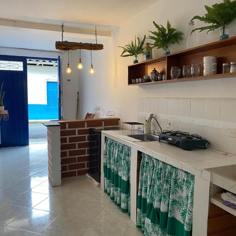 Acogedor apartaestudio cerca al parque principal - One-Bedroom Apartment - 5