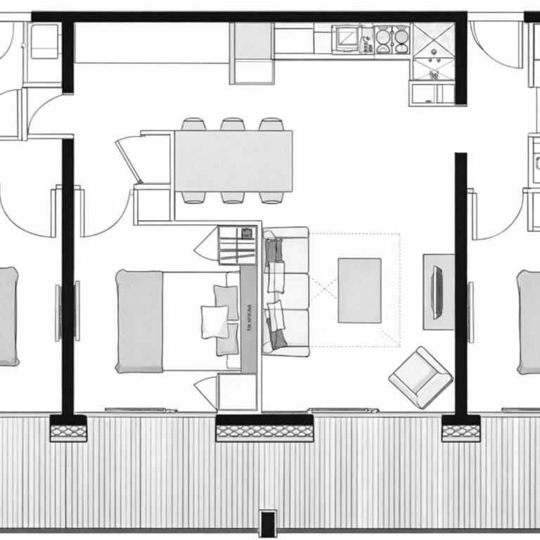 Neuf Ski aux Pieds, 3 Chambres avec WiFi et Parking - FR-1-575-189 - Apartment - 15