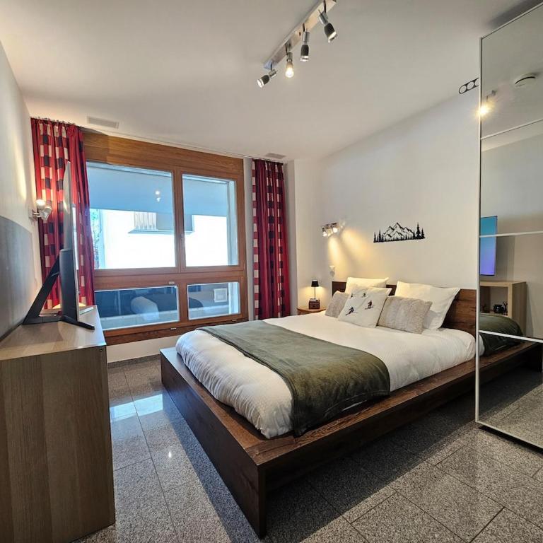Flims Laax, Parking, Ski, Ski room, Self Check-in Wi-Fi Caumasee - Apartment mit 1 Schlafzimmer - 40