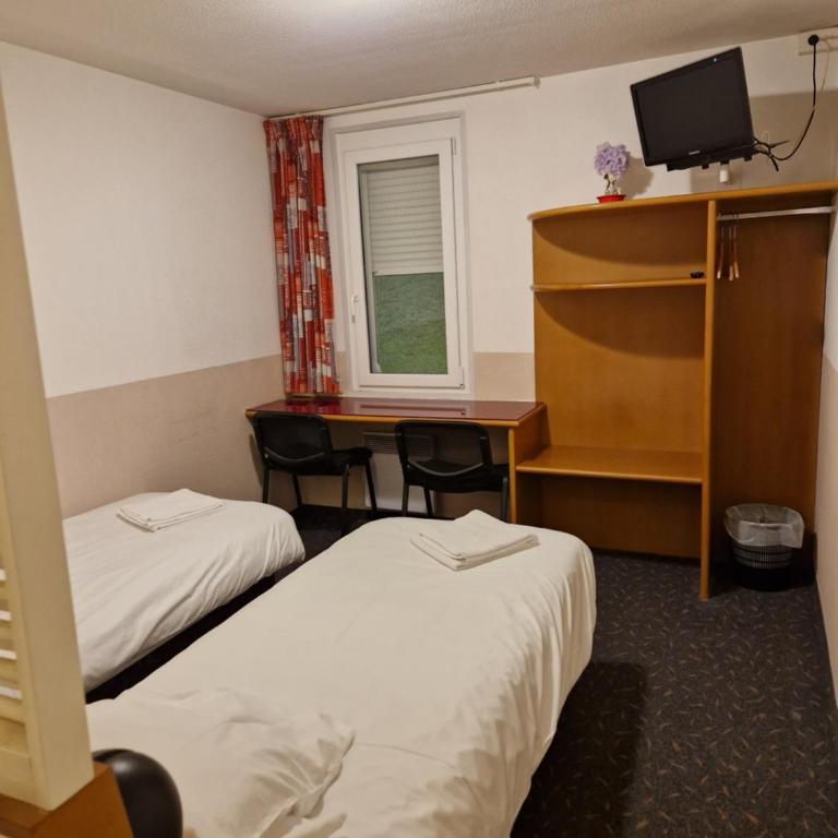Quick Palace Vannes - Chambre Lits Jumeaux - 1