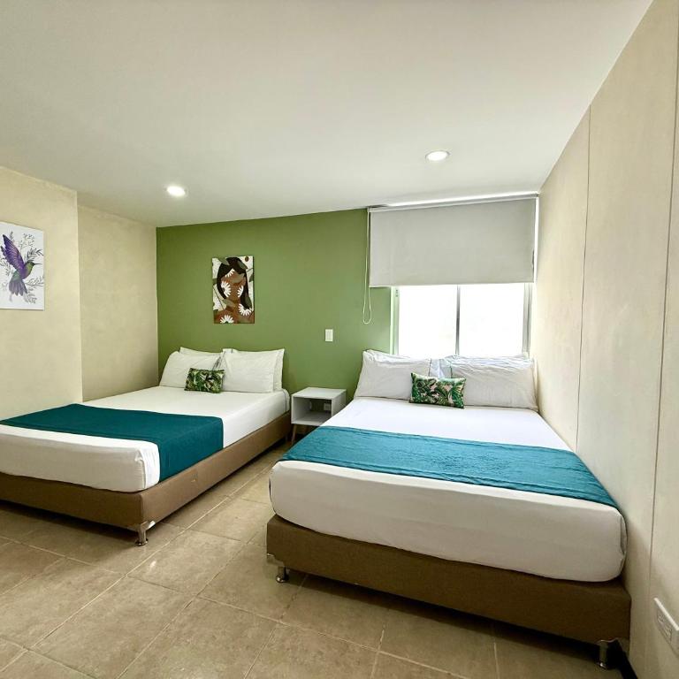 Greenview Medellin By St Hoteles - Habitación Doble - 2 camas dobles - 9