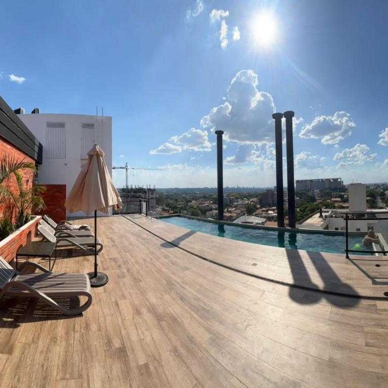 Flats del Sol - 4C Hermosa vista - One-Bedroom Apartment - 11