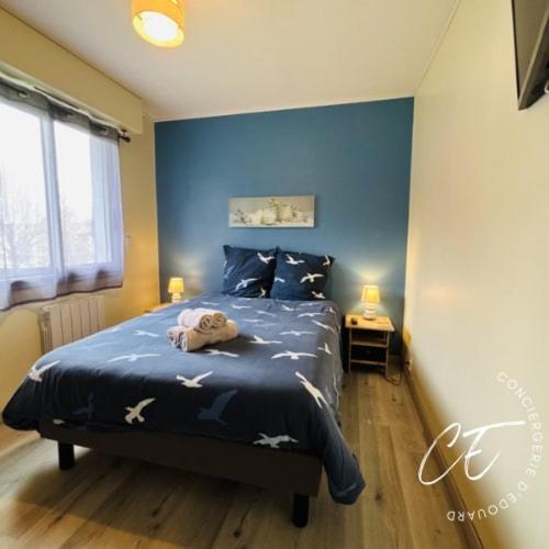 Honfleur à pied - Calme, balcon & parking privé - Appartement 2 Chambres - 11