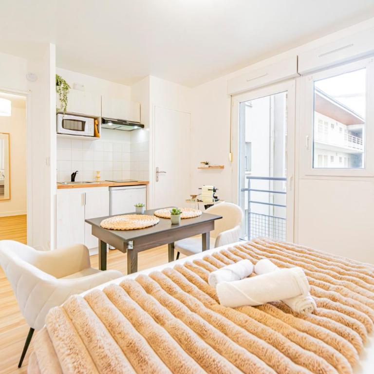 L'Escale Tourangelle - Proche de la Gare - One-Bedroom Apartment - 3