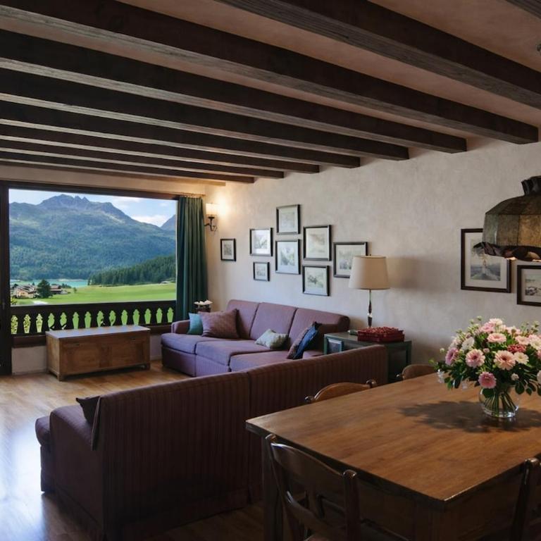 Alpine Apartment with Balcony, Lake & Ski Views - Apartment mit 3 Schlafzimmern und Bergblick - 1