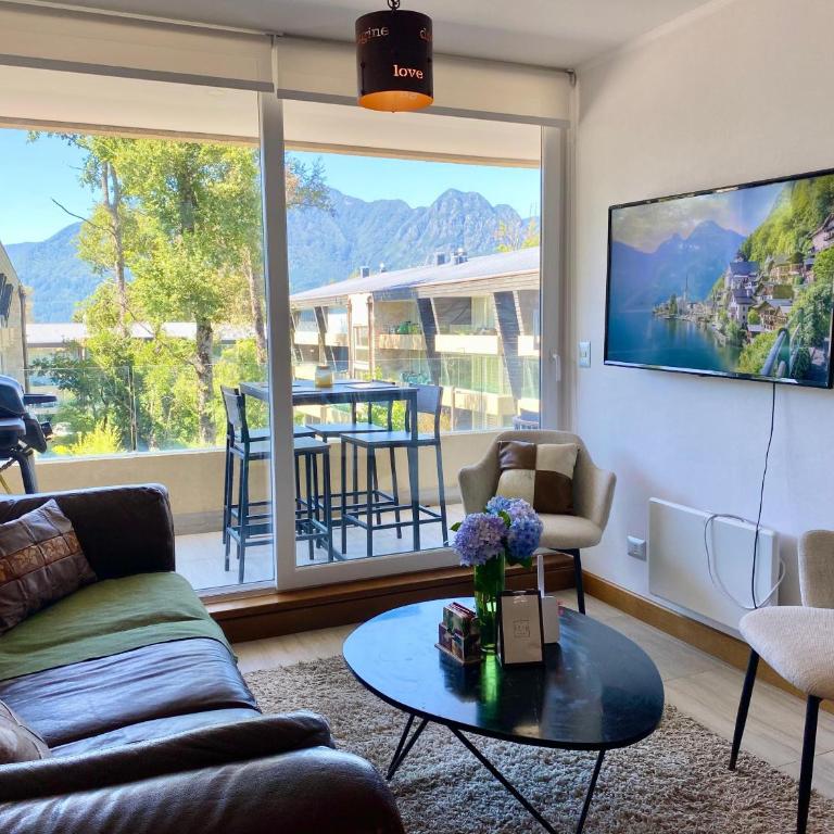 Elegante dpto en el centro, Alta Vista - Two-Bedroom Deluxe Apartment with Balcony - 7