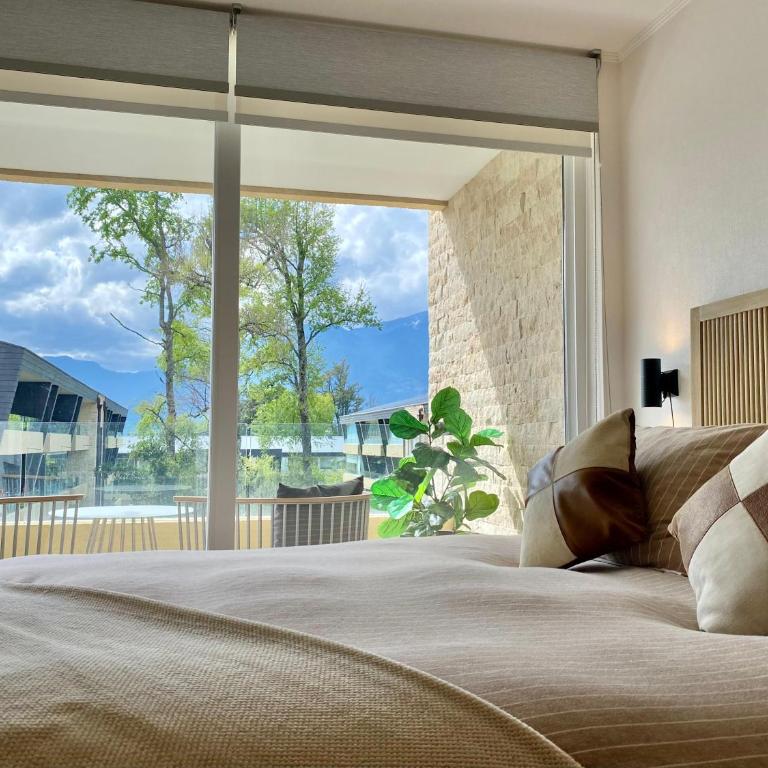 Elegante dpto en el centro, Alta Vista - Two-Bedroom Deluxe Apartment with Balcony - 8