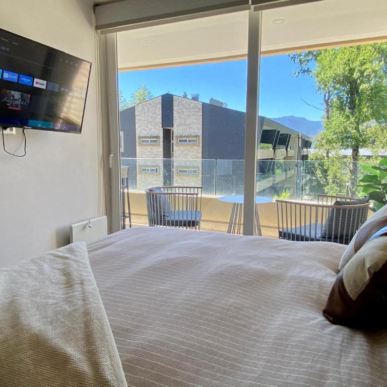 Elegante dpto en el centro, Alta Vista - Two-Bedroom Deluxe Apartment with Balcony - 9