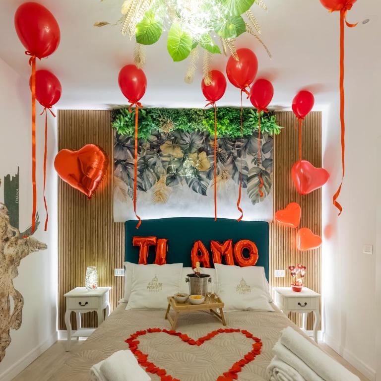 Aurum Pompei Suites - Camera Matrimoniale Deluxe con Balcone - 16