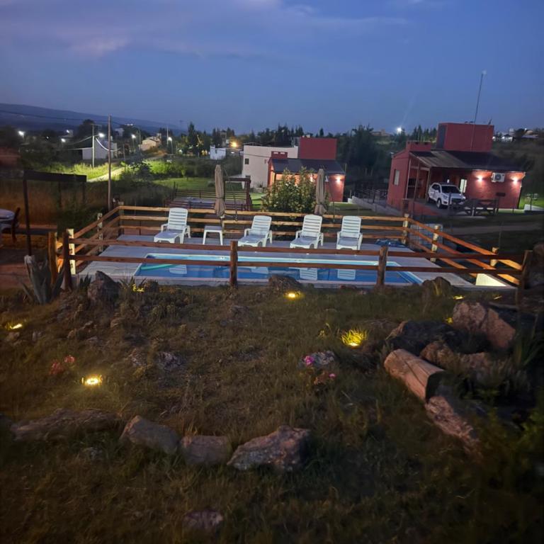 L&M Cabañas Villa Yacanto - One-Bedroom Chalet - 19
