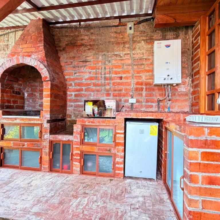 Cabaña Real con Yacuzzi rodeada de pavos reales - One-Bedroom Chalet - 22