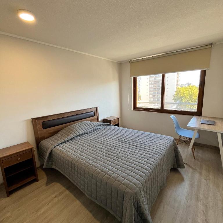 Cómodo y Práctico 1 Cuadra Plaza Ñuñoa - One-Bedroom Apartment - 1
