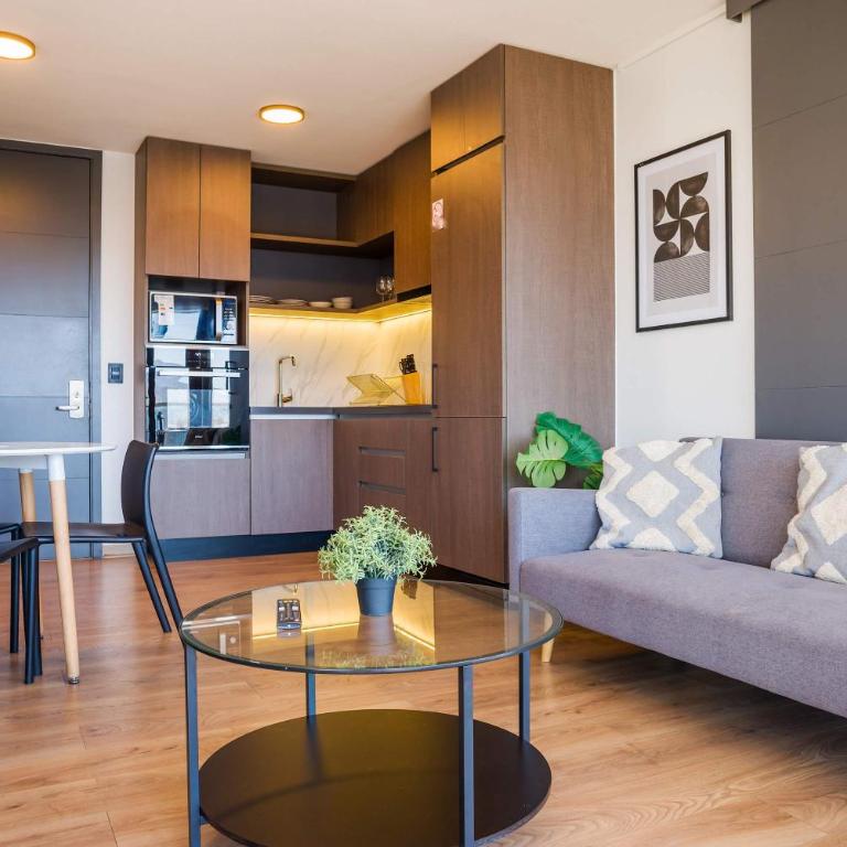 Relajate en Las Condes 2D2B totalmente equipado - Apartment - 9