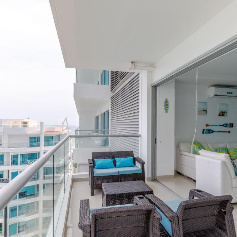 Espectacular apartamento en Cartagena Seaway935 - Morros - Two-Bedroom Apartment - 17