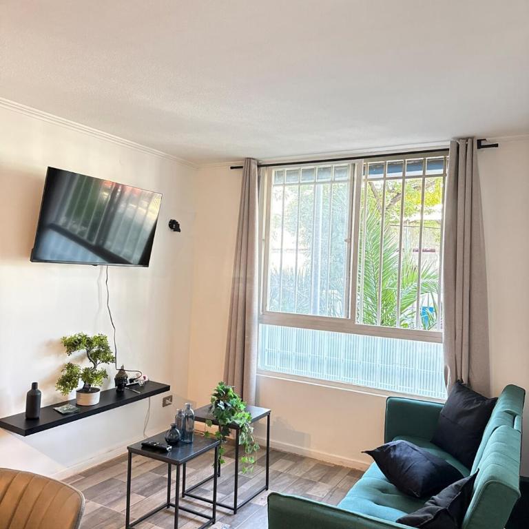 Moderno y amplio dpto en Av Portugal, Santiago - One-Bedroom Apartment - 6
