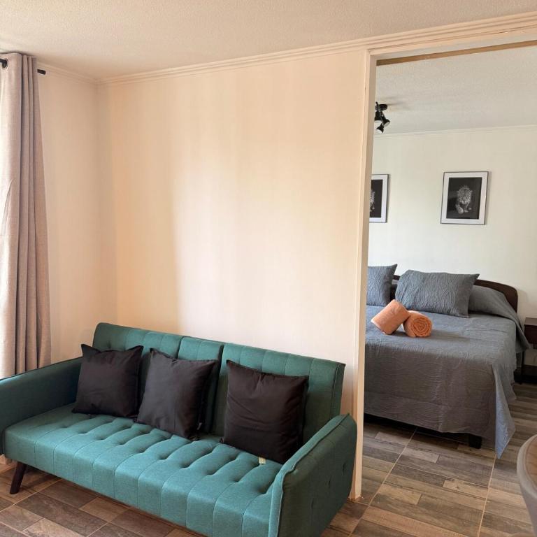 Moderno y amplio dpto en Av Portugal, Santiago - One-Bedroom Apartment - 9